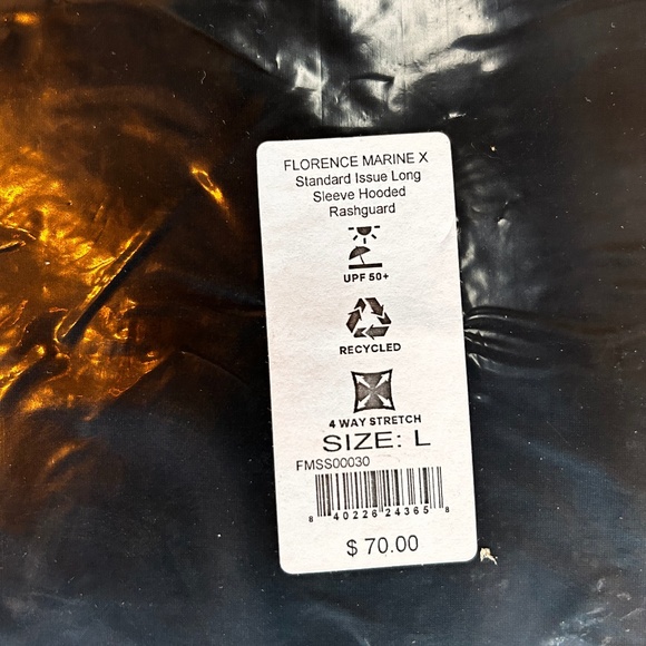 NWT Florence Marine X Long Sleeve Hooded Rashguard - Picture 2 of 5